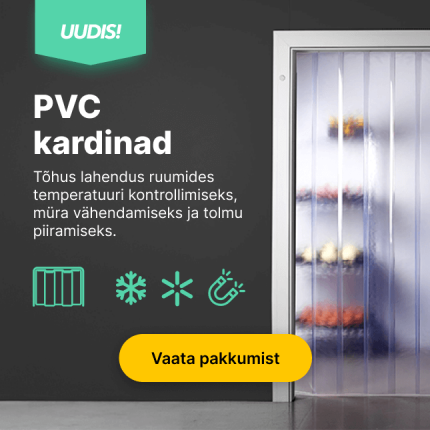 PVC kardinad